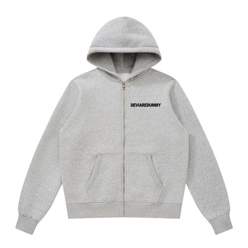 'DEVIAREDUMMY' Full Zip Hoodie