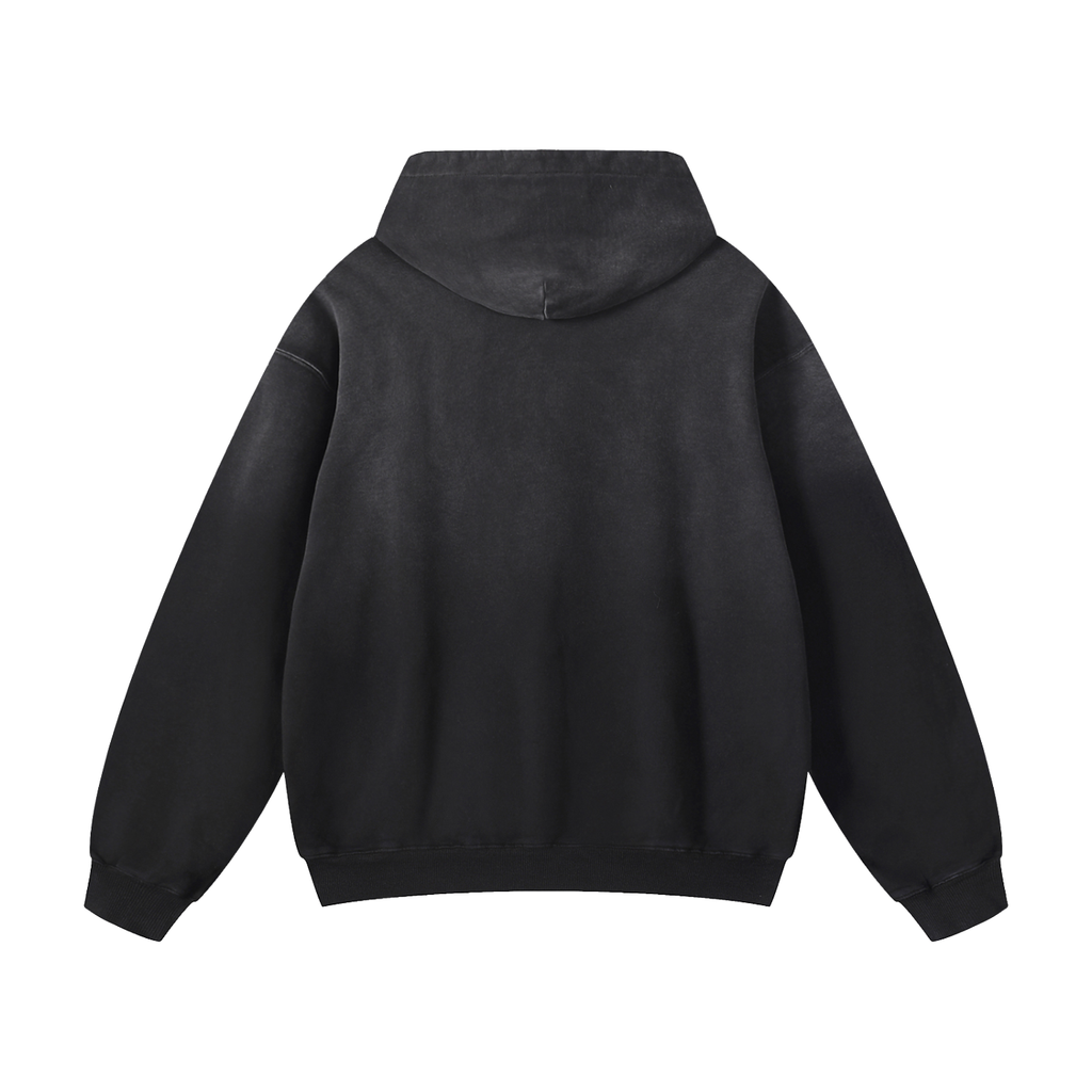 'DEVIAREDUMMY' Heavyweight Sunfade Oversized Hoodie